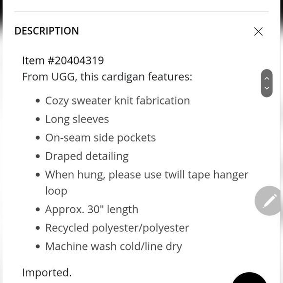 Ugg Phoebe Wrap Cardigan - Picture 5 of 11